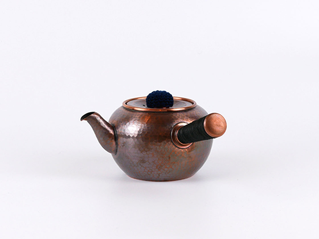 Nagasawa Copper tea pot - Circle hammer pattern