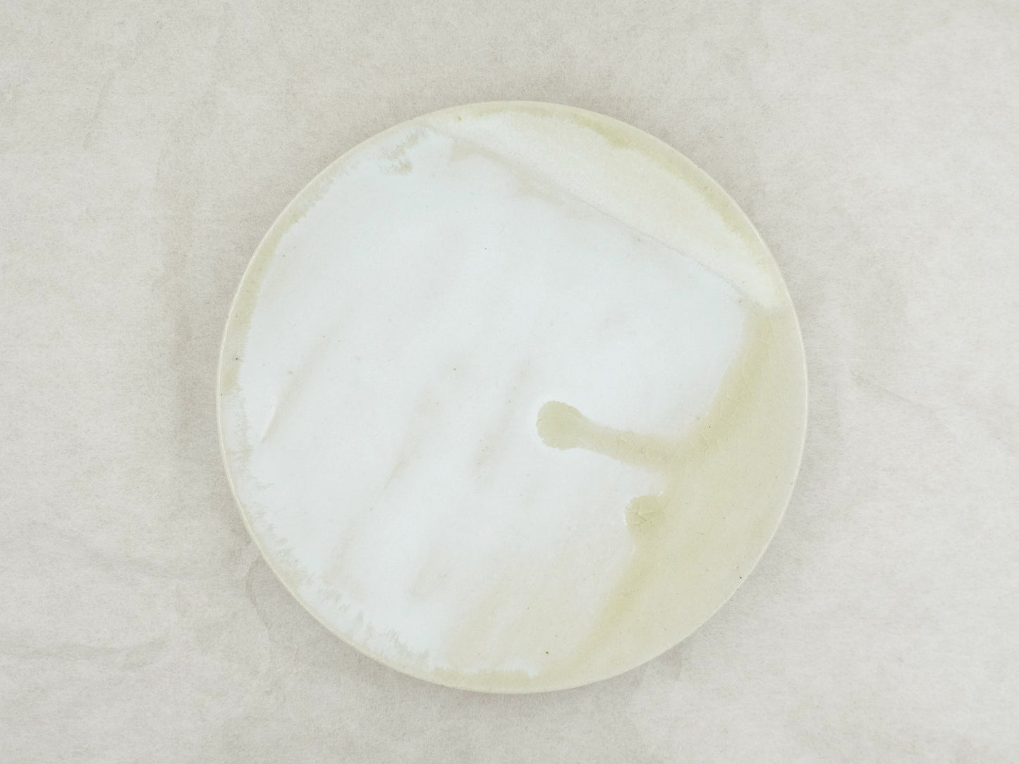 [wholesale] 5-sun White Patchwork Patterned Plate by Aya Kondo