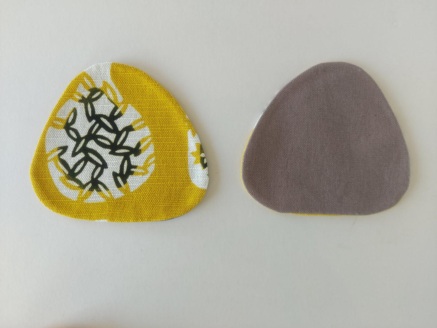 
                  
                    Hand Dyed Onigiri Triangle Coaster by Yotsume
                  
                
