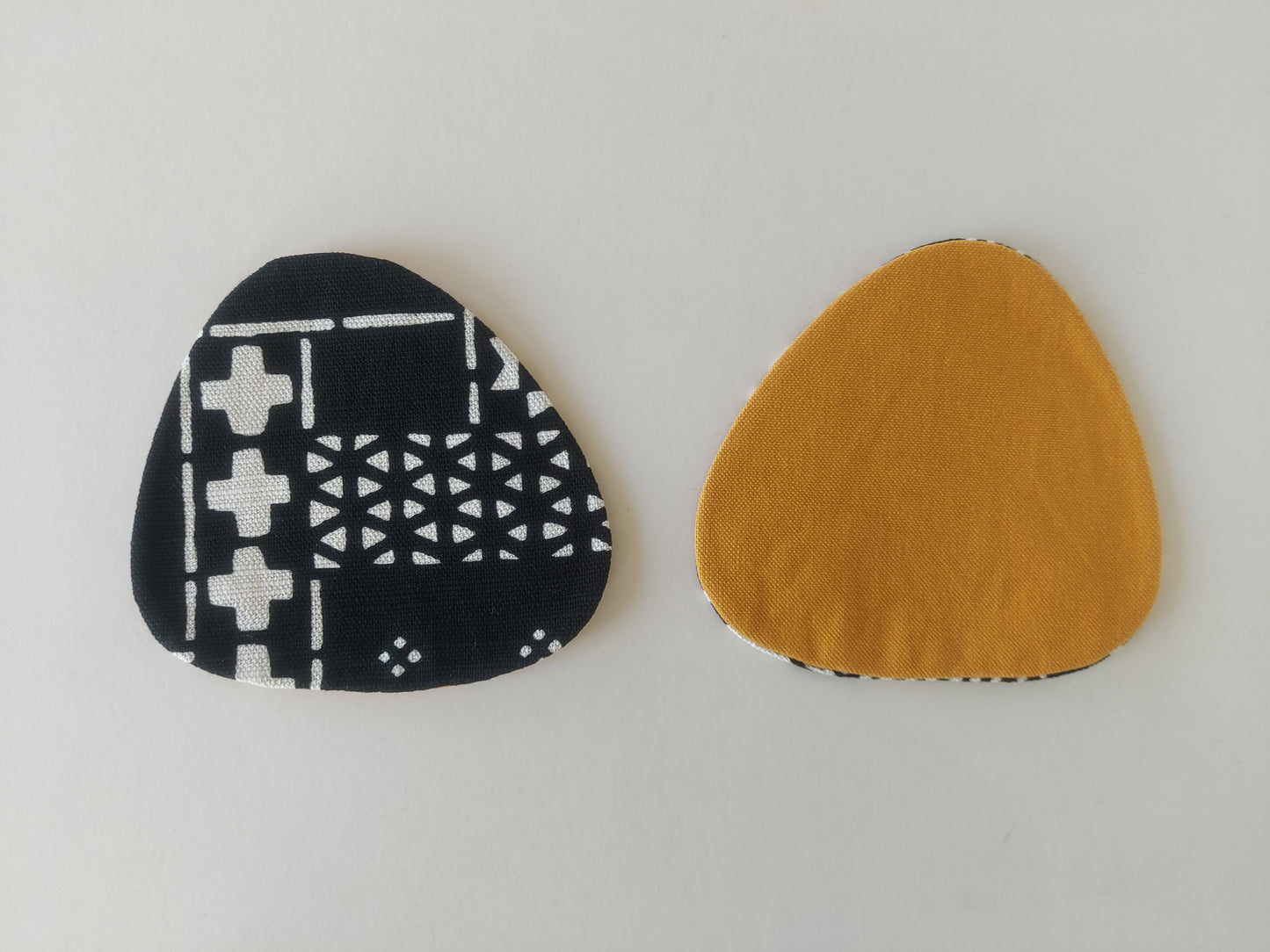 
                  
                    Hand Dyed Onigiri Triangle Coaster by Yotsume
                  
                