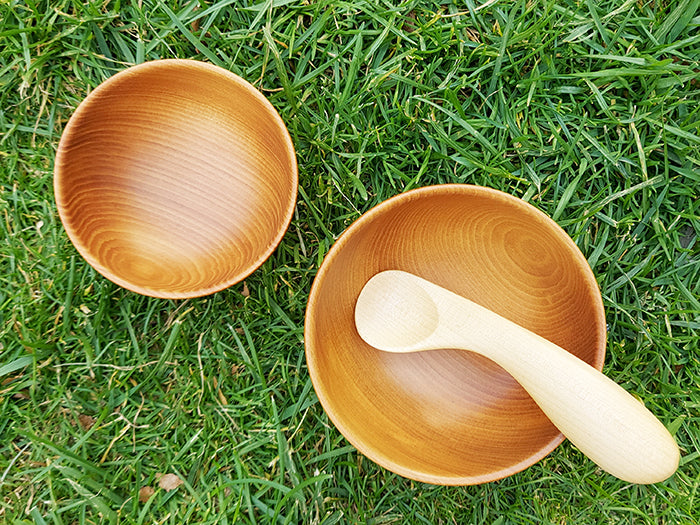 
                  
                    Okecraft Small Wooden Bowl by Kana Hasegawa / kinoca
                  
                