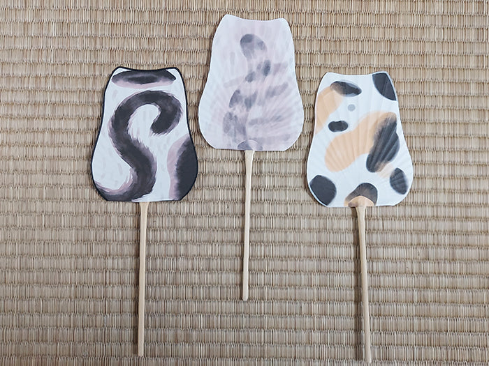 
                  
                    Handmade Cat Marugame Fans
                  
                