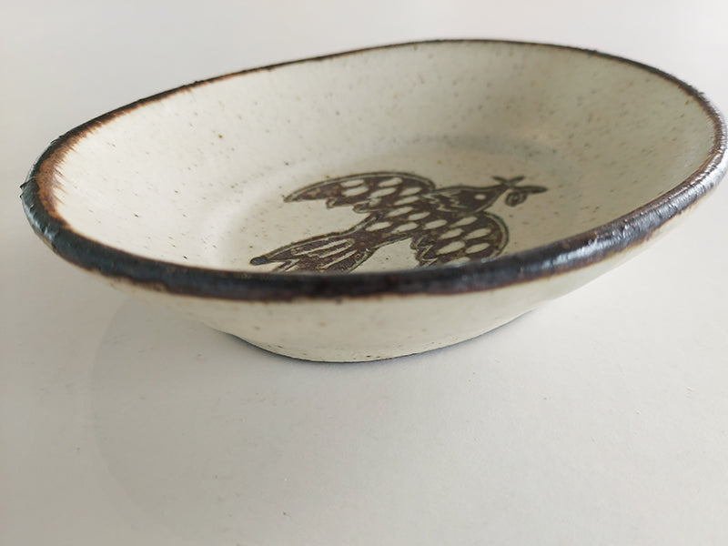 
                  
                    Bird Design Small Plate by Takahiro Manome
                  
                