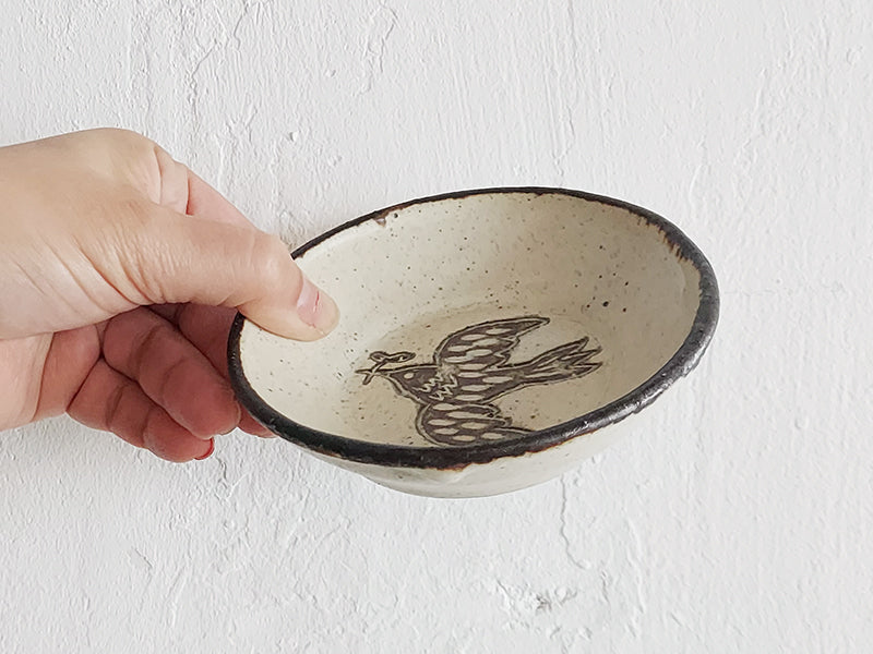 
                  
                    Bird Design Small Plate by Takahiro Manome
                  
                