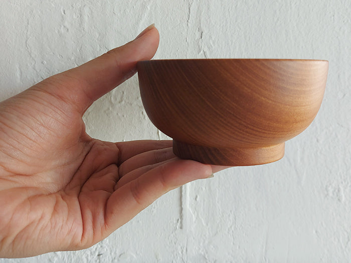 Okecraft Kid’s Wooden Bowl by Kana Hasegawa / kinoca