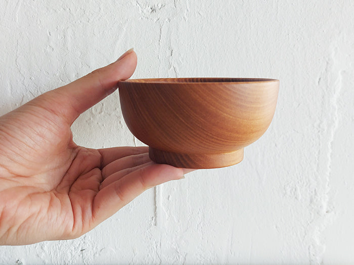 Okecraft Small Wooden Bowl by Kana Hasegawa / kinoca