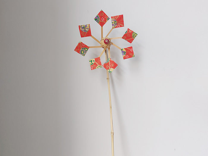 Bamboo Hand Windmill by Chikuen