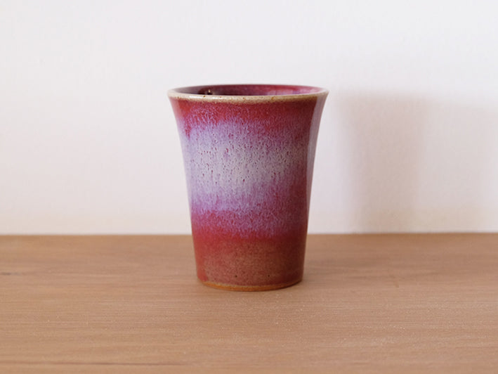 
                  
                    Dark Red Tea Pot and Cup by Hiroshi Otsu
                  
                