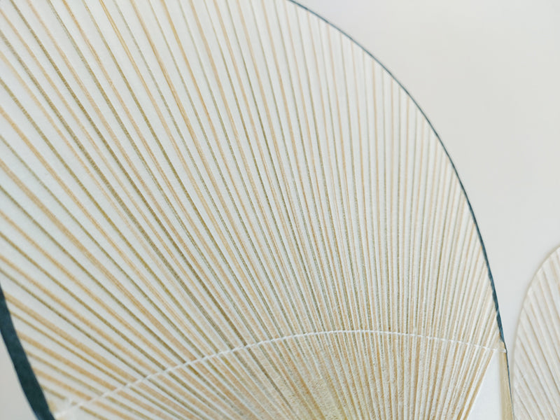 
                  
                    Egg Shaped Tosa Washi Handmade Fan by Marugame
                  
                
