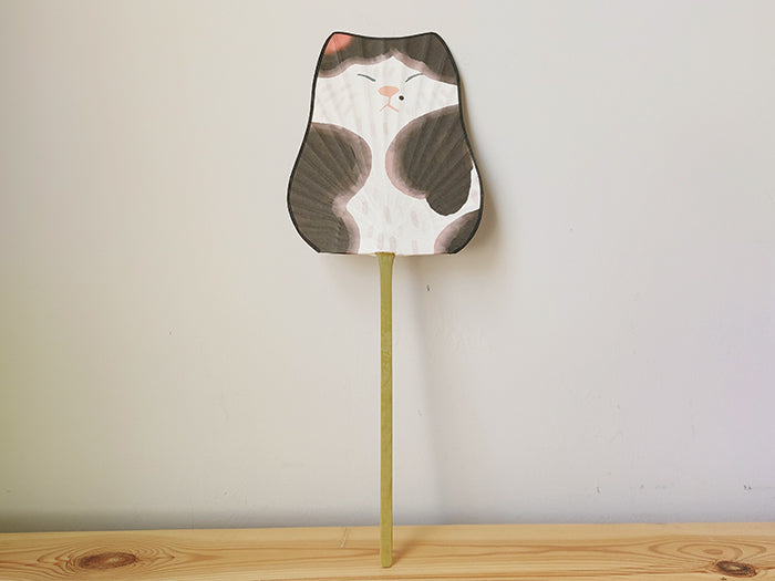 
                  
                    Handmade Cat Marugame Fans
                  
                