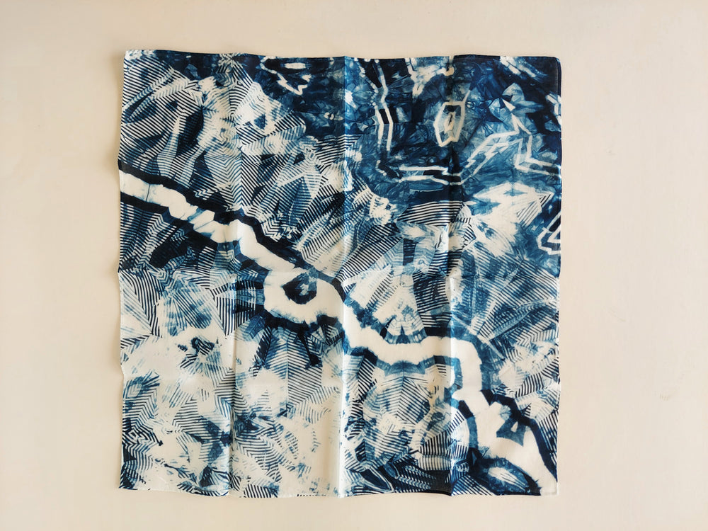 
                  
                    Indigo Dye Handkerchief by Kosoen
                  
                