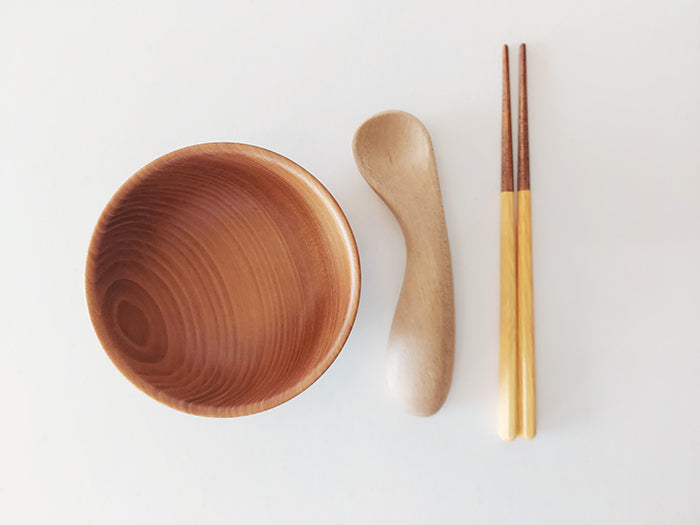 
                  
                    Okecraft Kid’s Wooden Bowl by Kana Hasegawa / kinoca
                  
                