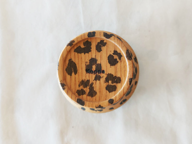
                  
                    Wooden Leopard Pattern Yunomi Cup by KOPPA
                  
                