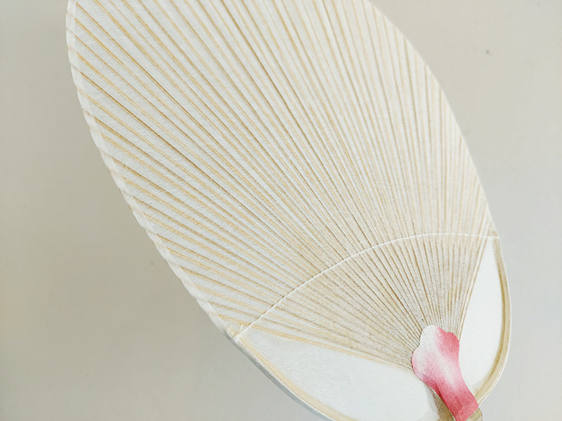 
                  
                    Egg Shaped Tosa Washi Handmade Fan by Marugame
                  
                