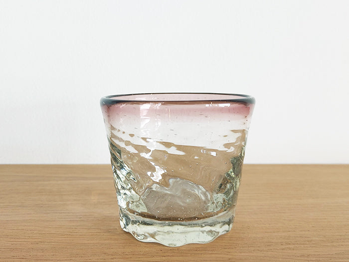 Small Purple 'Nagi' Mall Glass by Seiten