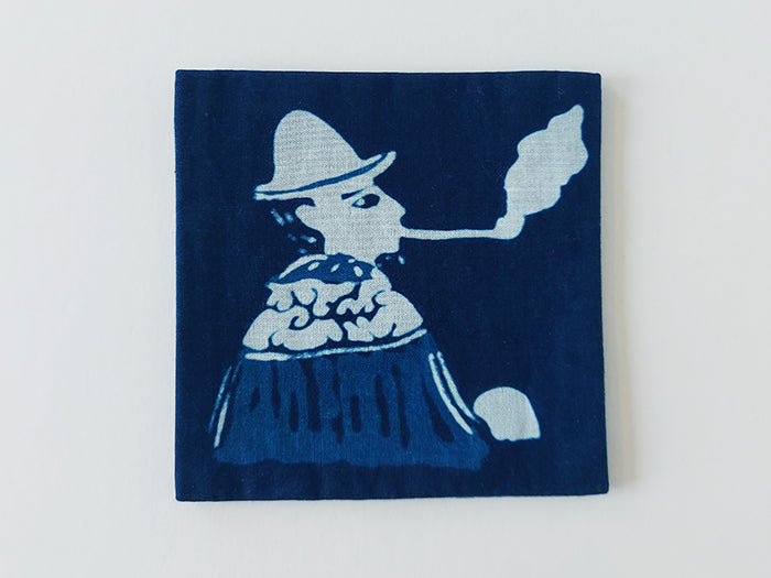 
                  
                    Kosoen Natural Indigo Dyed Coaster
                  
                