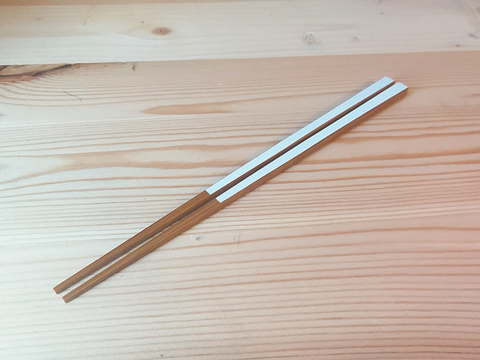 
                  
                    White Square Bamboo Chopsticks by Yagitake Industry
                  
                