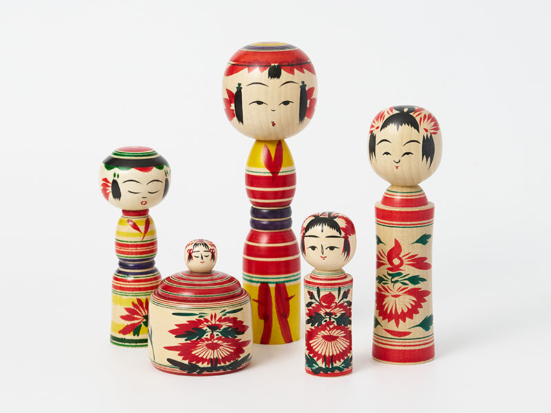 
                  
                    [Atelier Densan] Naruko Style Kokeshi (5 sun) By Yasuo Okazaki
                  
                