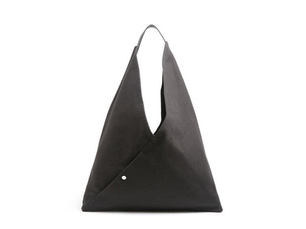 Woven Triangle Bag 58cm in All-Black – Tempo