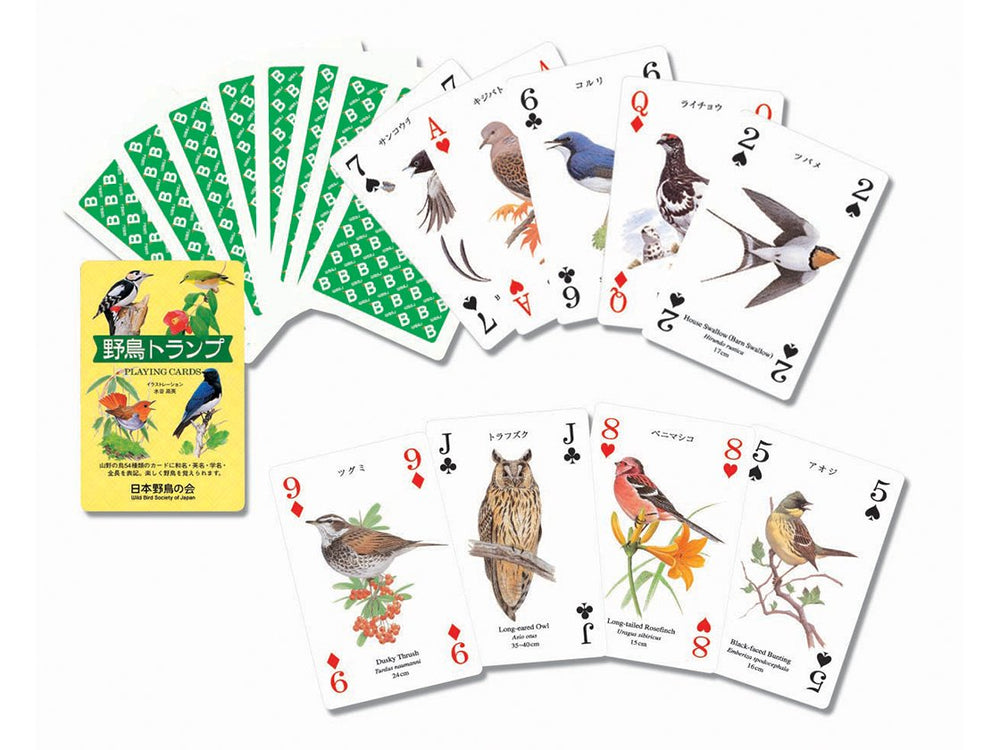 WBSJ Bird Playing Cards