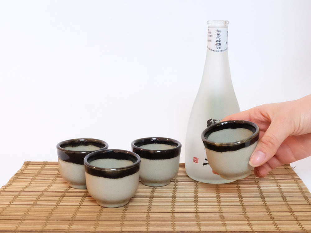 
                  
                    Small Mashiko Two Tone Sake Cups
                  
                