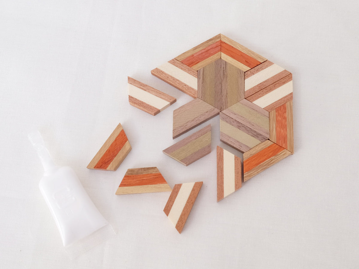 Hakone Yosegi Self-Assembly Kit – wagumi