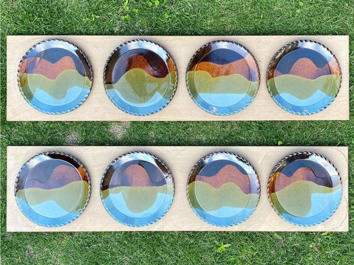 
                  
                    [wholesale] Earth Coloured Round Plate by Giran Sagawa
                  
                