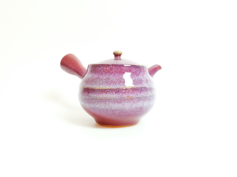 
                  
                    Crimson Peach Kyusu Tea Pot by Hiroshi Otsu
                  
                