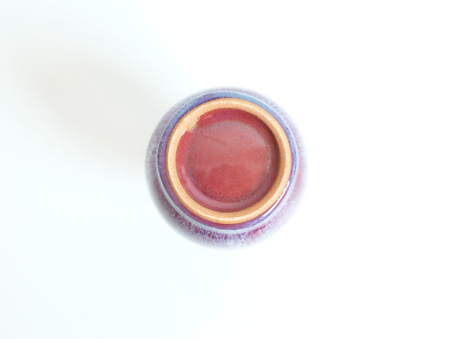 
                  
                    Crimson Peach Tokkuri Sake Decanter by Hiroshi Otsu
                  
                