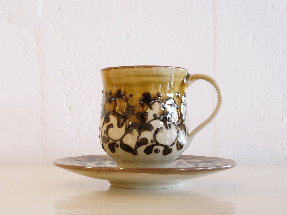 
                  
                    Icchin Cup and Saucer by Aya Kondo
                  
                