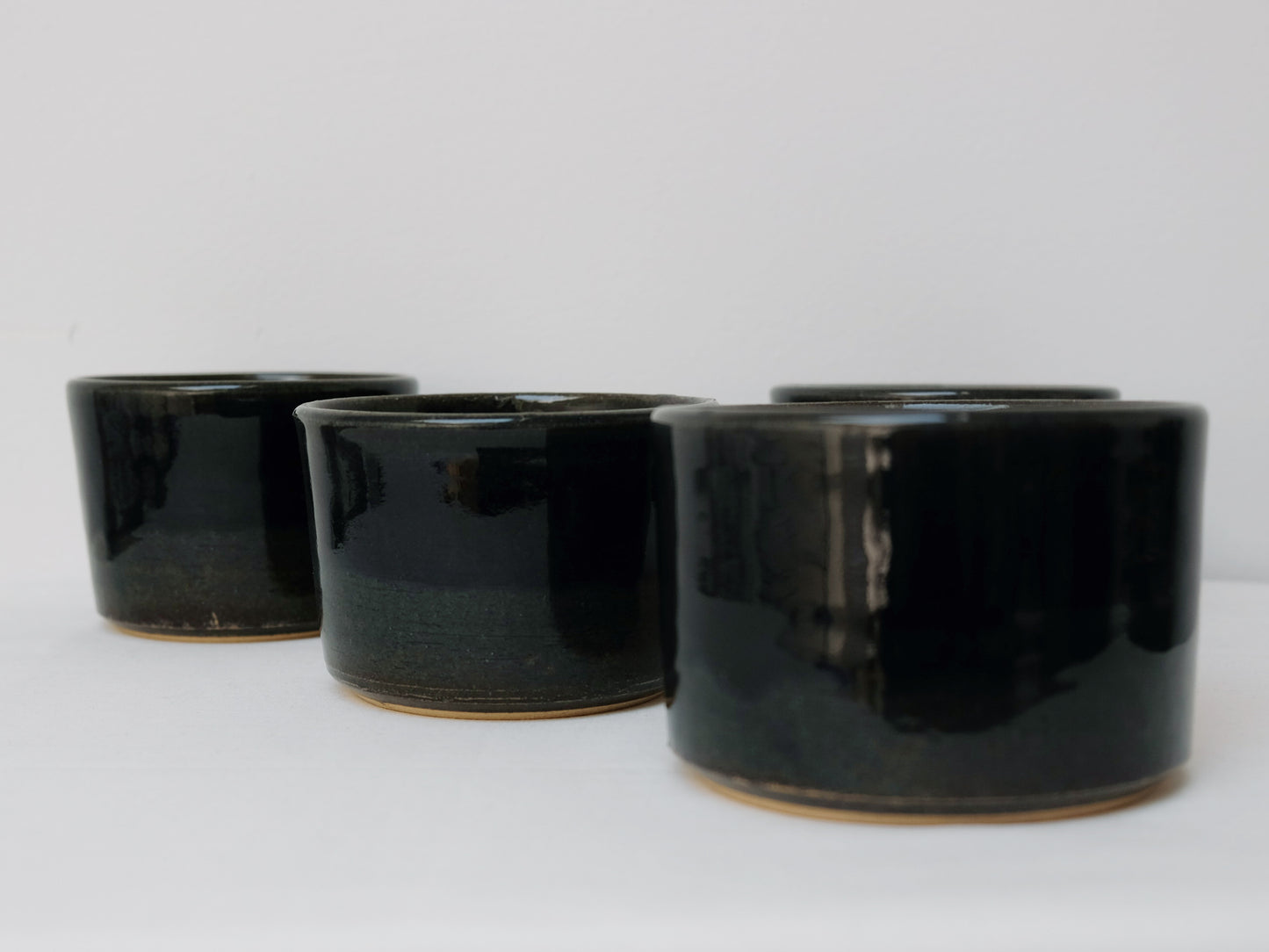 
                  
                    Round Sided Indigo Glaze Bowls by Shussai-gama
                  
                