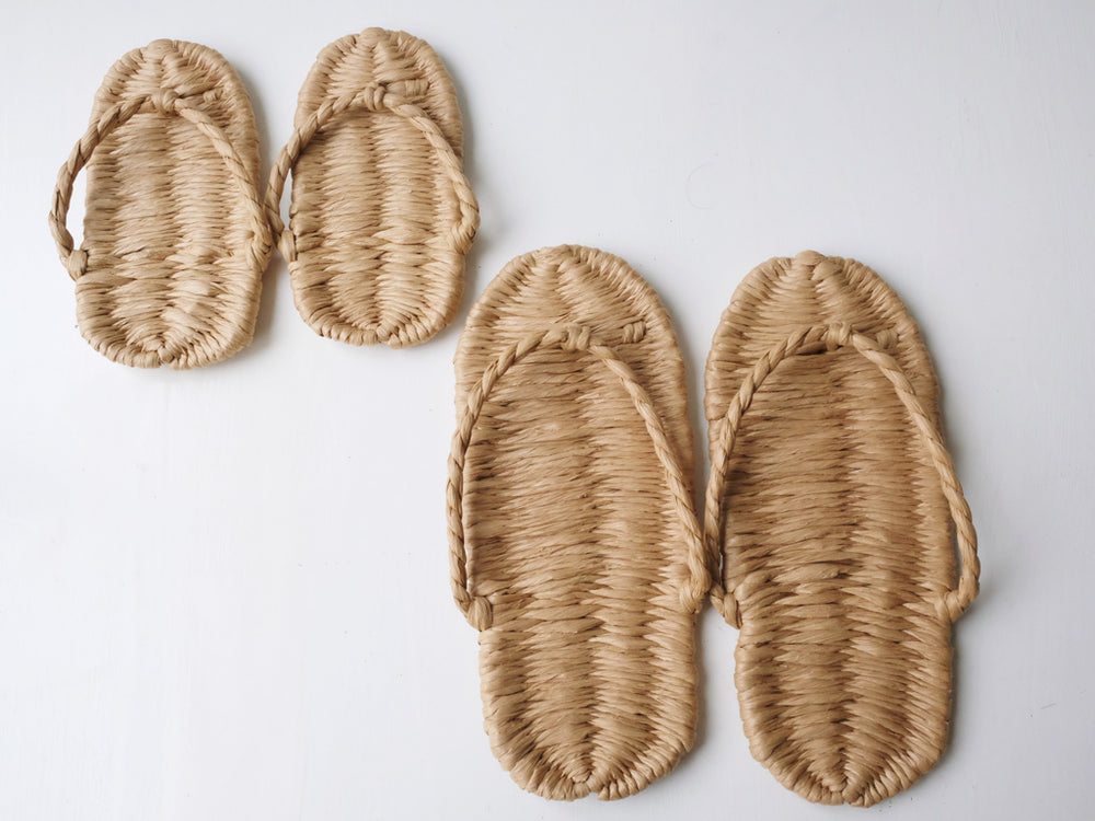 Washi Paper Z ri Flipflops by Washi no Ishikawa wagumi