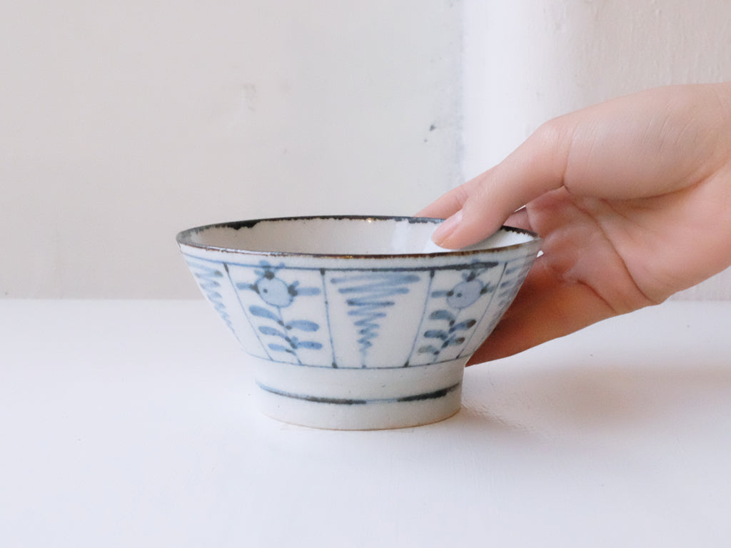 
                  
                    Hand painted Rice Bowls by Tōsai-gama
                  
                