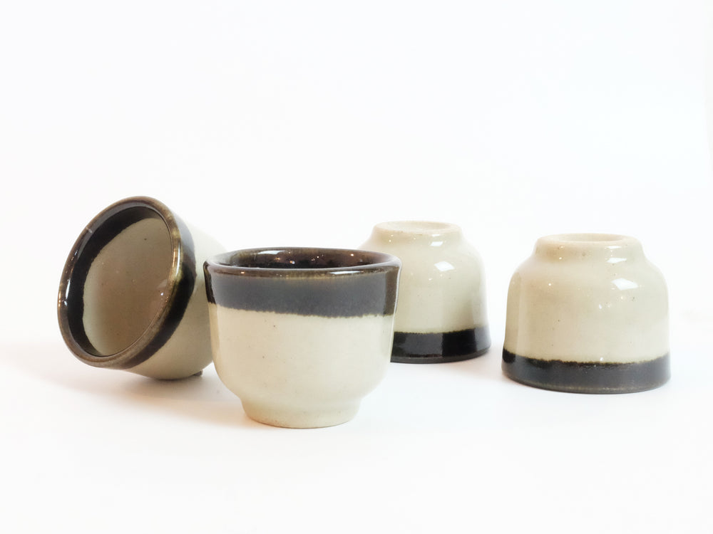 
                  
                    Small Mashiko Two Tone Sake Cups
                  
                