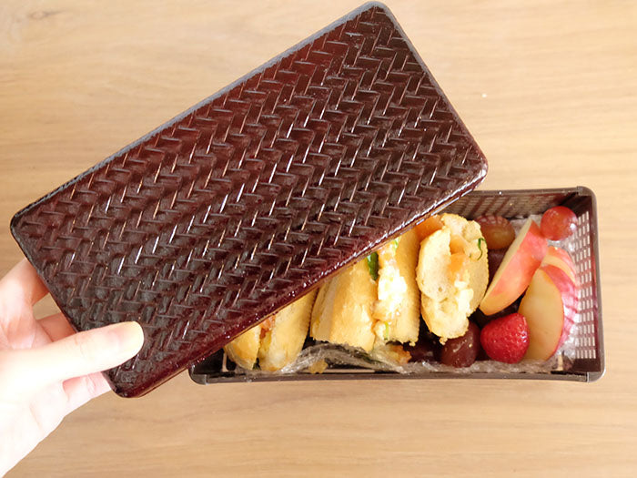 
                  
                    Ajiro Foldable Sandwich Box by Takenaka
                  
                