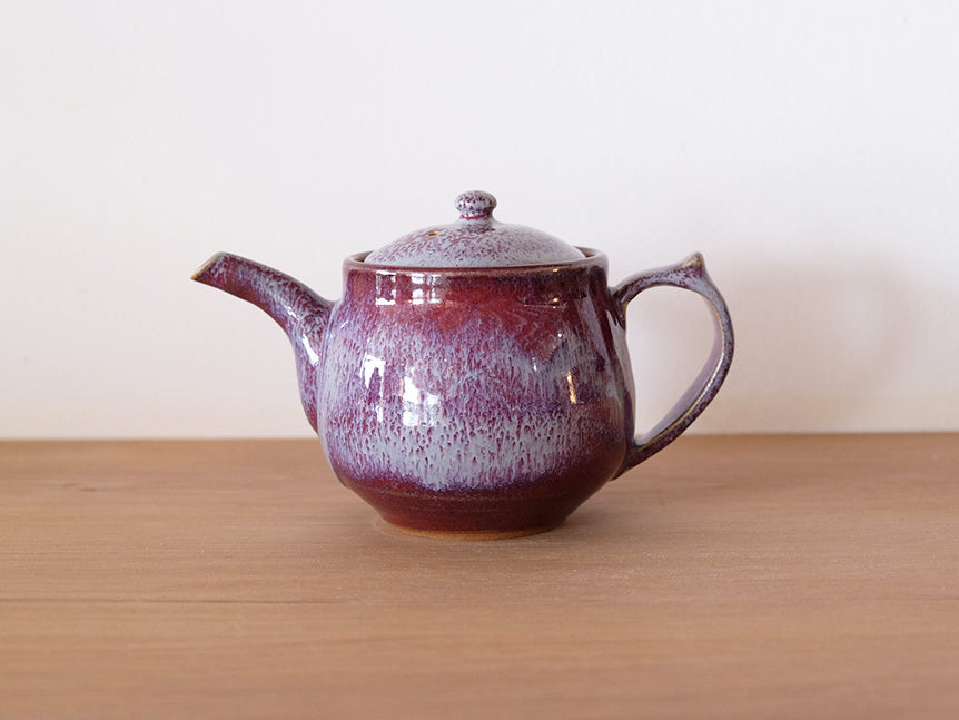 
                  
                    Dark Red Tea Pot and Cup by Hiroshi Otsu
                  
                