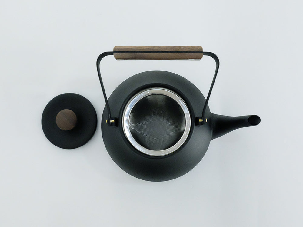 
                  
                    Black Textured Tea Pot by Miyazaki Seisakusho
                  
                