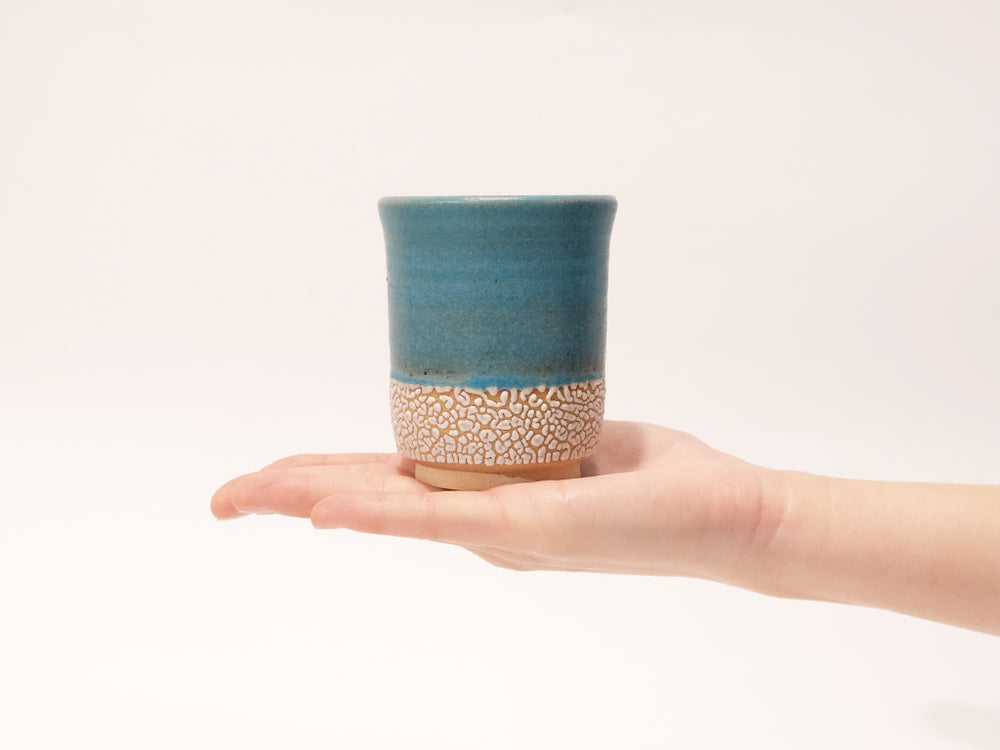 
                  
                    Turquoise Blue Yunomi Cup by Masafumi Kawamatsu
                  
                