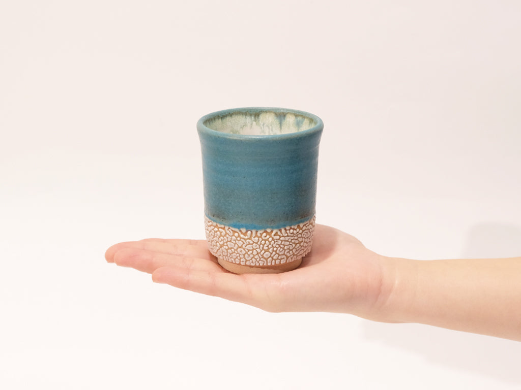 
                  
                    [wholesale] Turquoise Blue Yunomi Cup by Masafumi Kawamatsu
                  
                