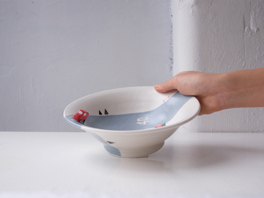 
                  
                    Road Design Bowl by Akiko Ozutsumi
                  
                