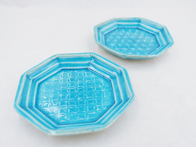 
                  
                    Set of 5 Octagonal Plates by Tetsuo Kobayashi
                  
                