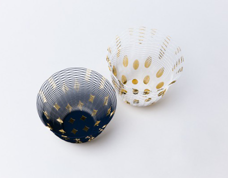 Air Vase Metallic series by Torafu Architects - GOLD PATTERN 1
