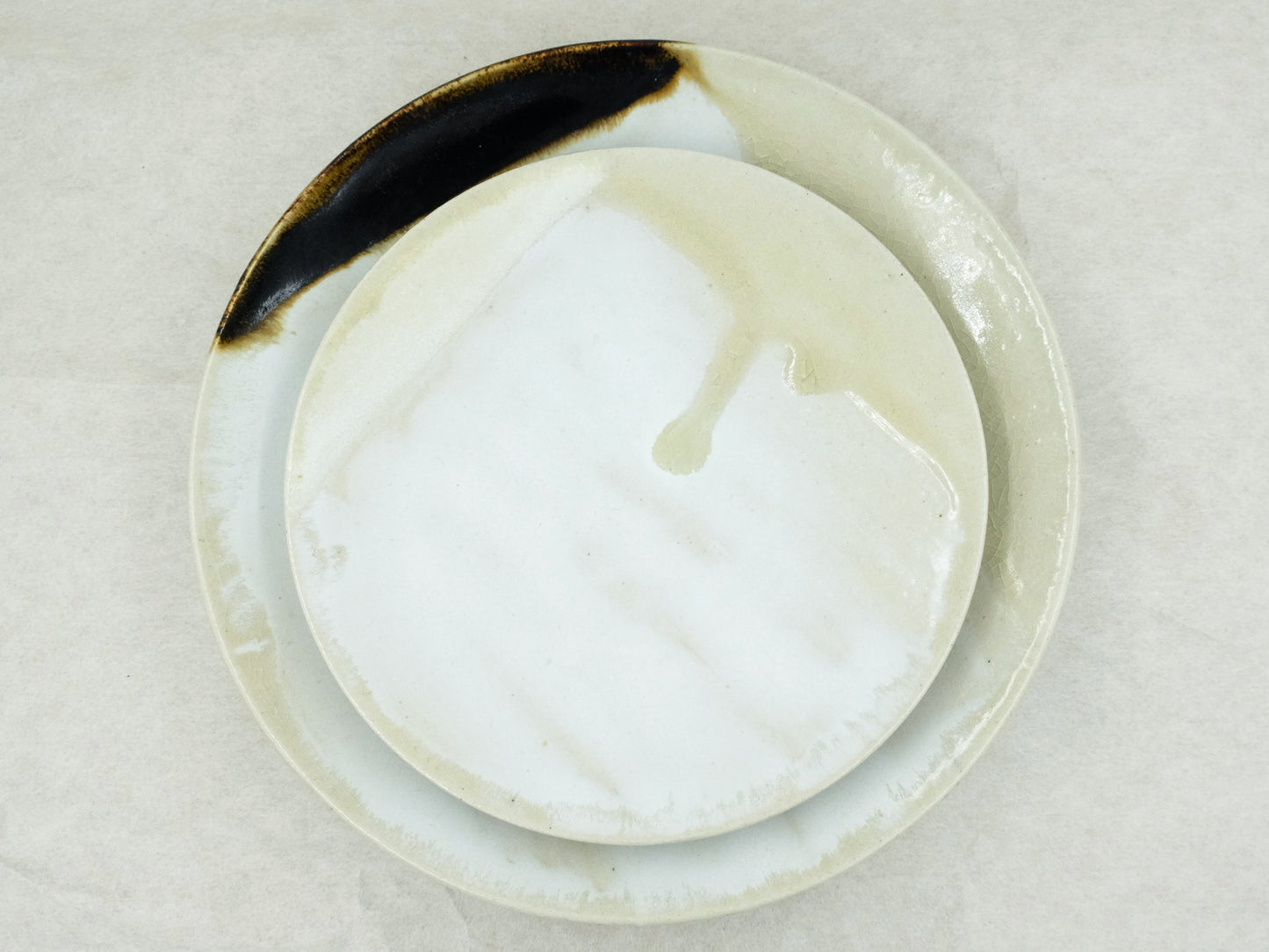 
                  
                    [wholesale] 7-sun White Patchwork Patterned Plate by Aya Kondo
                  
                