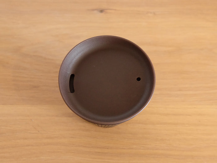 
                  
                    Wood Patterned Cup with Lid by Takenaka
                  
                