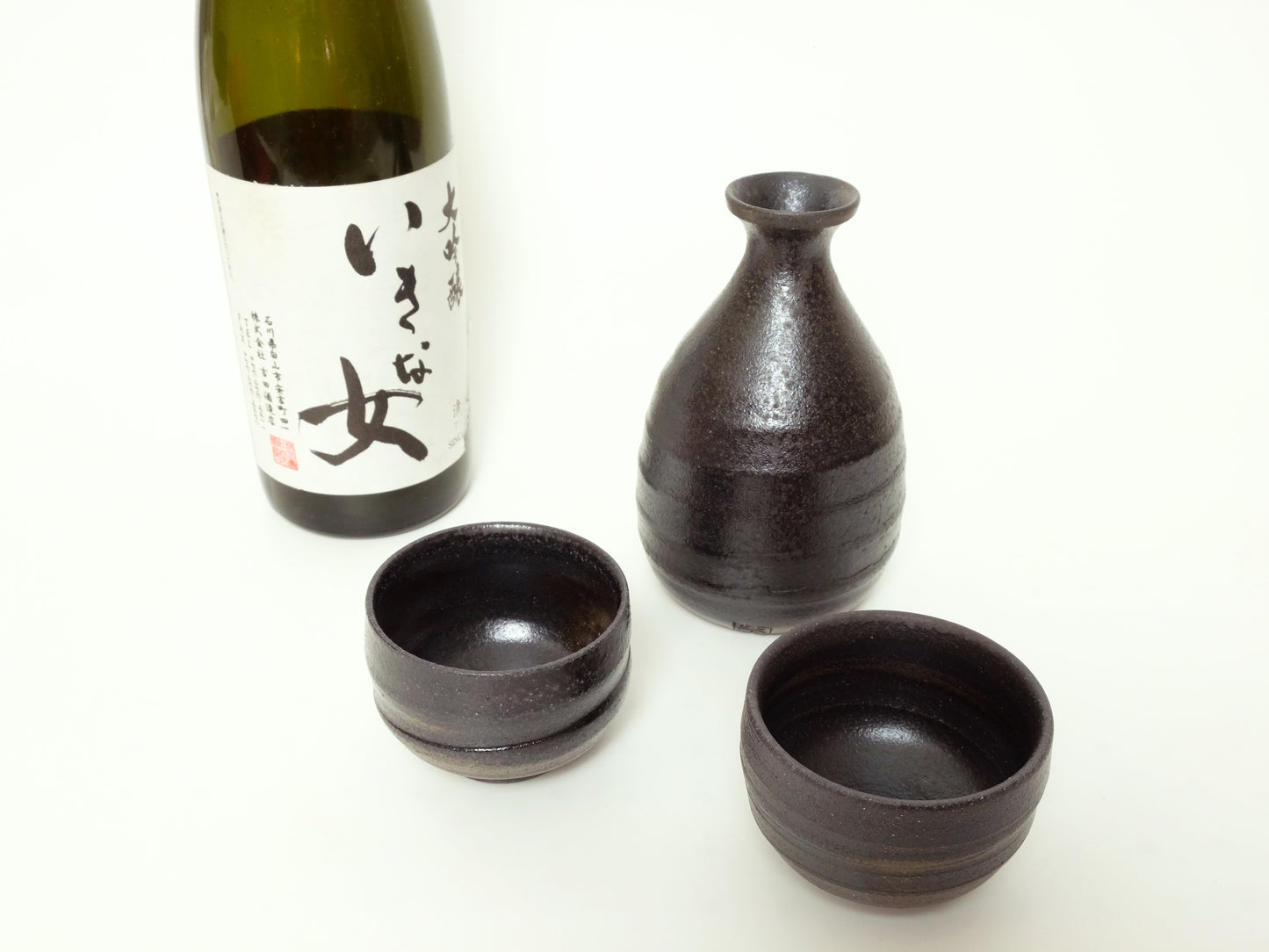 
                  
                    Suzu-ware Tokkuri Sake Decanter by Nihonmatsu Gama
                  
                