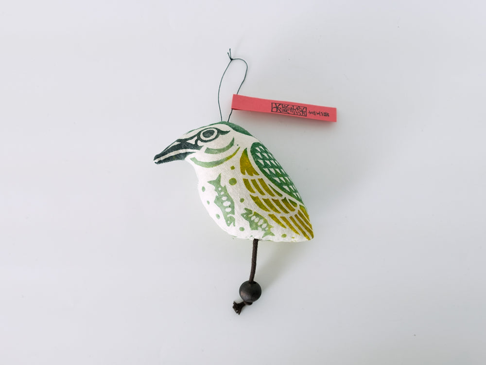 Shin Kogei Handmade Woodblock Printed Birds